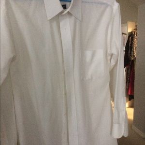 Men's Stafford white dress shirt size 1